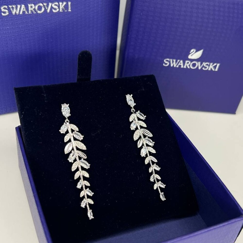 Authentic SWAROVSKI mayfly earrings crystal dangle earrings with gift set